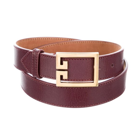 GIVENCHY Skinny Leather Belt - Picture 1 of 2